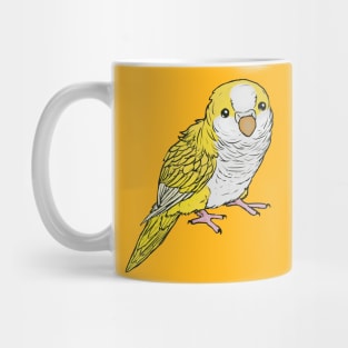 Yellow quaker parrot Mug